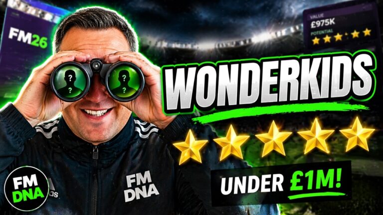 FM26 Wonderkids Under £1M 💰 Hidden Gems You NEED to Sign! | Football Manager 2026