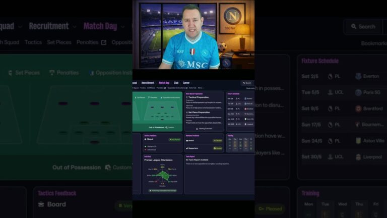 Searching for the Best Tactics FM26 – Testing Knap Black Night – #shorts