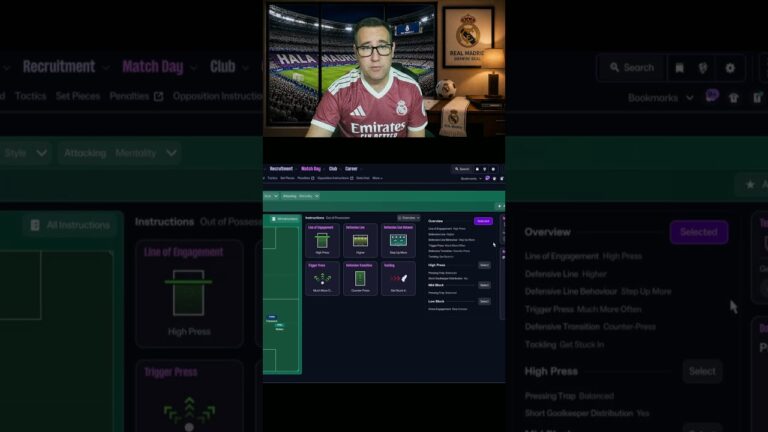 Searching For The Best Tactics FM26 Tested – KRKY 4420 (v26.3)